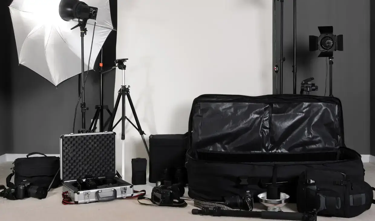 Professional photography equipment