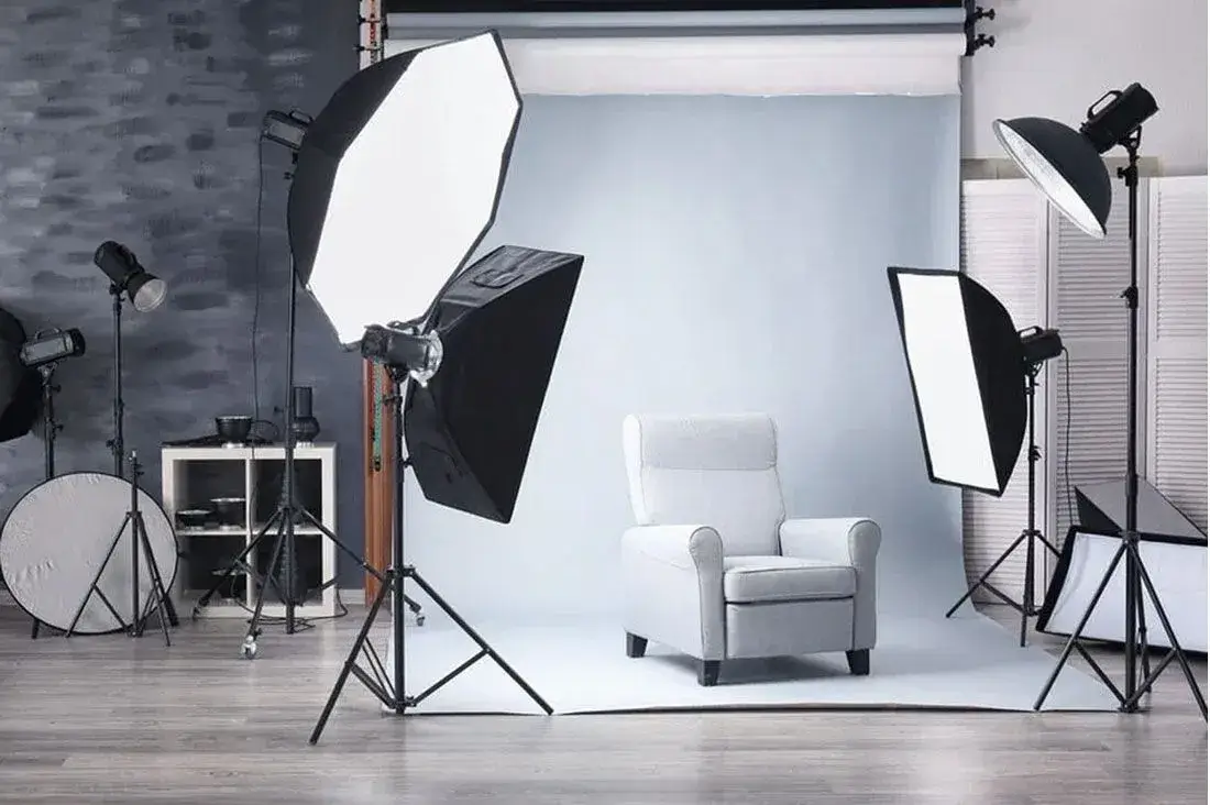 Product photography setup